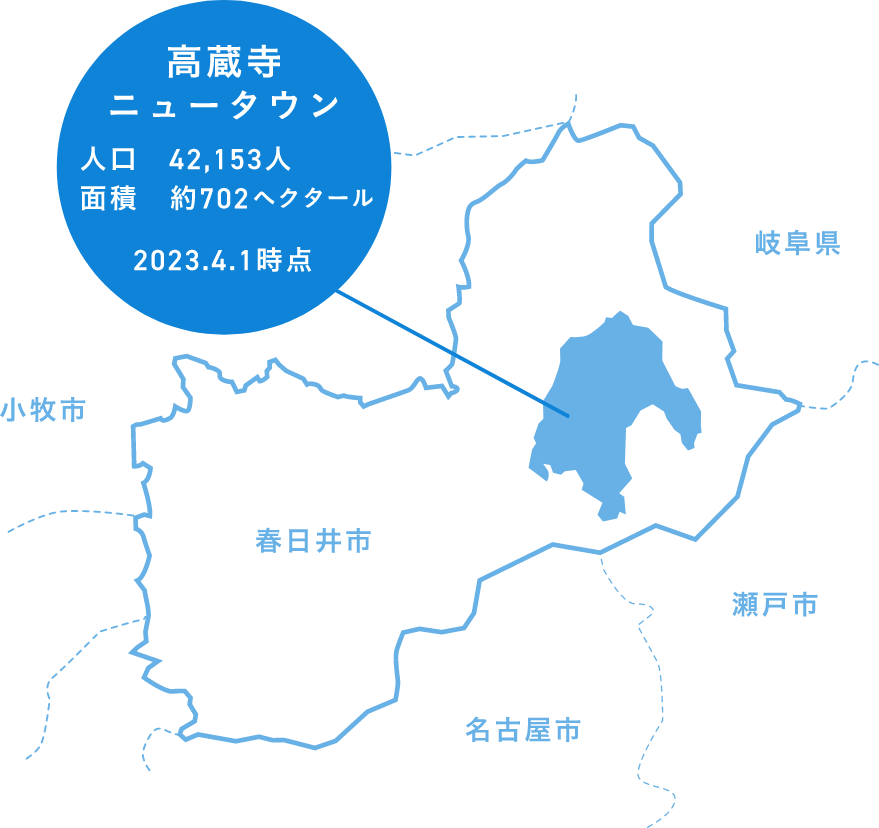 バス+JR線で名古屋まで30～40分